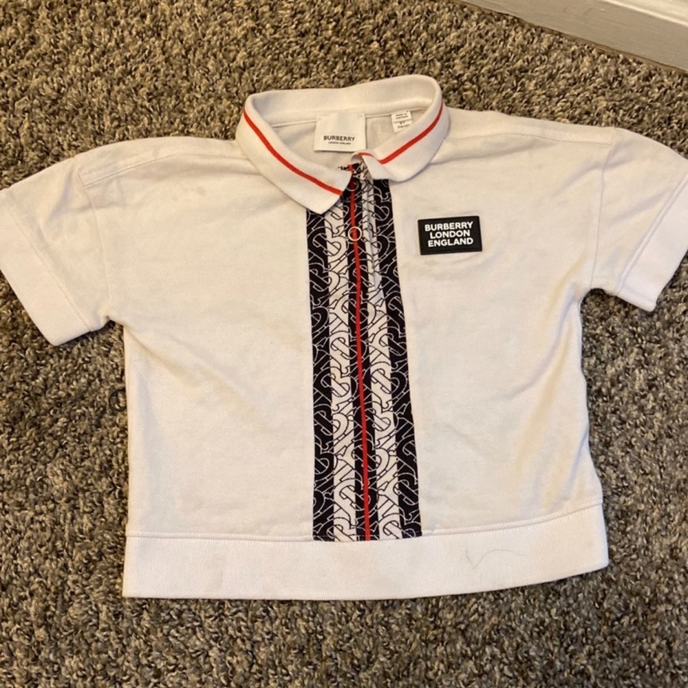 Burberry Kids Collared Shirt
